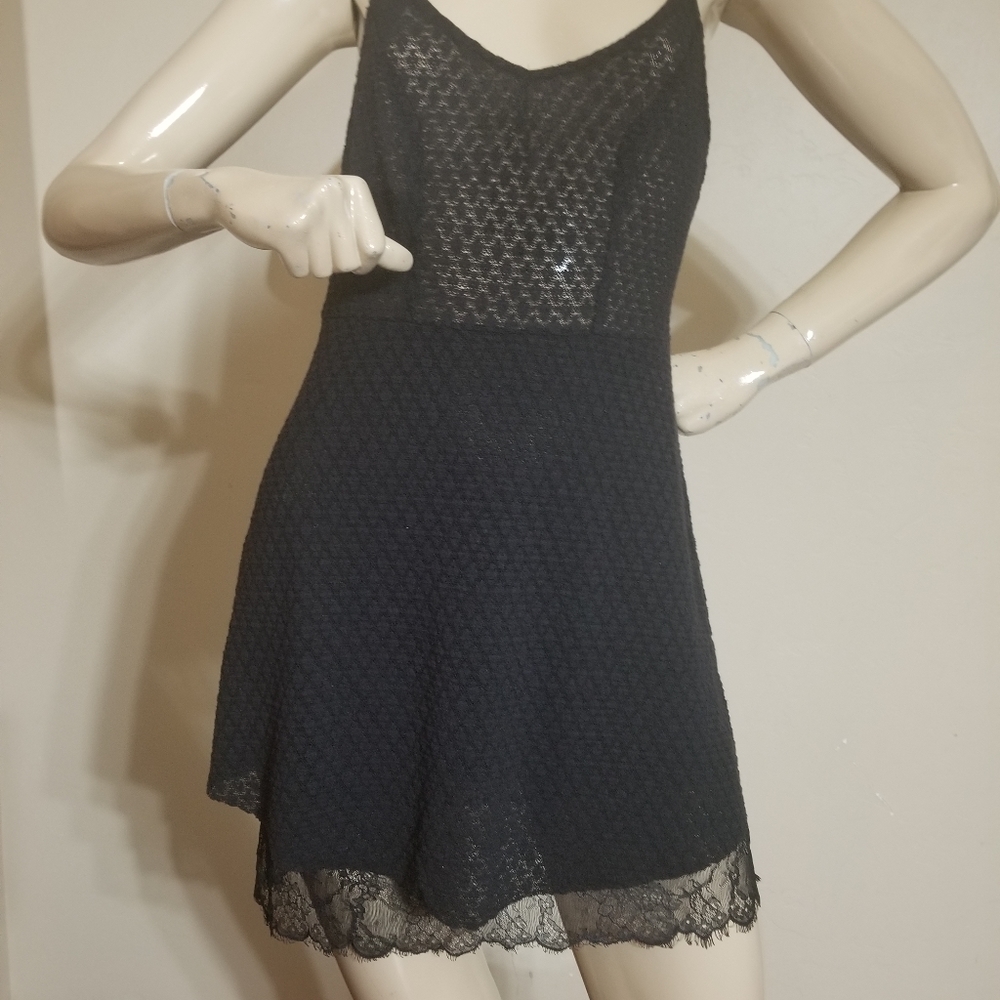 Free People (INTIMATELY) Black Dress.